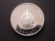 Vanuatu 50 Vatu 1996 Olympiade Schwimmen Silber 31,72gramm