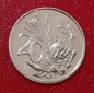 1975 South Africa Proof African Protea Twenty Cent 20c Mintage...
