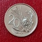 1976 South Africa Proof Fouche African Protea Twenty Cent 20c ...