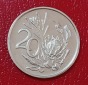 1983 South Africa Proof African Protea Twenty Cent 20c Mintage...