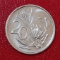 1986 South Africa Proof African Protea Twenty Cent 20c Mintage...