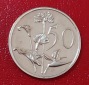 1979 South Africa Proof Diederichs African Lilly Fifty Cent 50...