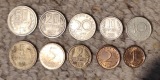 Set 36: Bulgarien 10 verschiedene Münzen Kleingeld