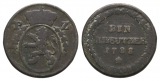 Altdeutschland; Pfalz- Zweibrücken; 1 Kreuzer 1788