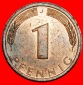 Ⰿ EICHE (1948-2001): DEUTSCHLAND ★ 1 PFENNIG 1974J HUMBURG...