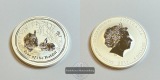Australien  2011  8 Dollar -  Year of the Rabbit  KM#1477  FM-...