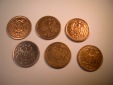 J30 KR  2 Pfennig 1905 A,D,F,G und J verschieden Originalbilder