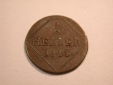 J08 Bayern  1 Heller 1814 in ss    Originalbilder