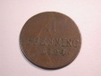 J08 Bayern  1 Pfennig 1824 in ss    Originalbilder