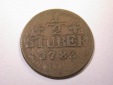 J09 Jülich-Berg  1/2 Stuber 1783 in ss   Originalbilder