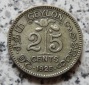 Ceylon 25 Cents 1925