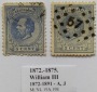1872/1875 – König Wilhelm III. – zwei niederländische Br...