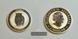 Australien 1 Dollar 2021 Wombat FM-Frankfurt Feinsilber: 31,06g
