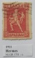 1911 – Hermes – Griechische Briefmarke aus dem frühen 20....