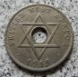 British Wst Afrika 1 Penny 1919 KN, relativ selten