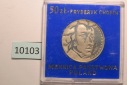 10103 Polen 1972 - 50 Zloty - CHOPIN -  SILBER 0.750