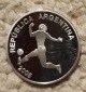 Argentinien 5 Pesos 2005 zur WM 2006 in Deutschland