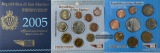 San Marino  Euro-Kursmünzensatz  2005 inkl. 5 Euro Münze FM-...