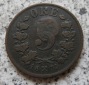 Norwegen 5 Öre 1875 mit Gegenstempel