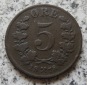 Norwegen 5 Öre 1878