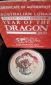 Australien 1 $ 1 oz Silber 2012 Coloured Coin Dragon Lunar Ser...