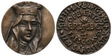 Medaille 1981; Marburg; Bronzeguß, 71,2 g, Ø 45 mm