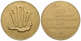 Medaille o.J., ÖGB, für 60 jährige Zugehörigkeit zur Gewer...