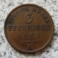 Preussen 3 Pfennig 1868 A