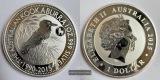 Australien 1 Dollar 2015  Kookaburra Goat-PRIVY FM-Frankfurt K...