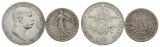 Österreich/Frankreich, 2 Kleinmünzensche 1908/1898