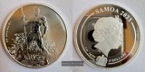 Samoa 5 Dollars (Posthumous; Aquaman) 2023 FM-Franlkfurt KM#78...