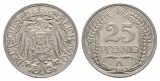 Deutsches Reich; 25 Pfennig A 1910