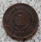 Straits Settlement 1 Cent 1876