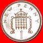 Ⰿ FALLGATTER: GROSSBRITANNIEN★1 NEUER PENNY 1971 STEMPEL A...