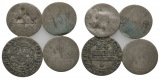 Altdeutschland; 4 Kleinmünzen