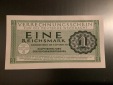 Banknote 1 Reichsmark 1944 Verrechnungsschein deutsche Wehrmacht