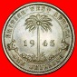 Ⰿ GROSSBRITANNIEN 1938-1947:BRITISCH-WESTAFRIKA★1 SHILLING...