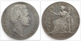 Königreich Bayern Siegestaler 1871 Ludwig II. Silber Münze