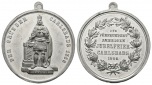 Medaille 1858; Carlsbad; Zinn, gehenkelt; 17,57 g ; Ø 41,5 mm