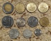 Set 22: Italien Münzlot 11 verschiedene Münzen
