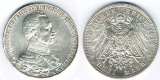 SZAIVERT KAISERREICH PREUSSEN WILHELM II. 3 MARK 1913