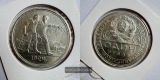 Russland / 1 Rouble 1924 FM-Frankfurt Feinsilber: 18g