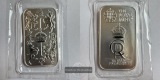 UK / 1oz Silberbarren The Royal Mint 0.999er FM-Frankfurt Fein...