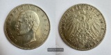 Dt. Kaiserreich Bayern 3 Mark 1912 Otto FM-Frankfurt KM#996 Fe...