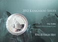Australien 1 oz Silber Känguru 2012 Kangaroo Silver frosted u...