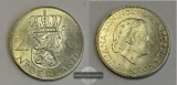 Niederlande 1962 2½ Gulden FM-Frankfurt Feinsilber: 10.8g