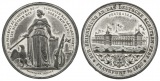 Frankfurt, Schützenmedaille 1862; Zinn, 25,83 g; Ø 40,7 mm