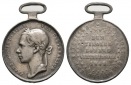 Österreich-Tirol, Silbermedaille 1848; tragbar, 13,75 g; Ø 3...