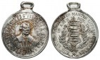 Martin Luther, Zinnmedaille 1883; tragbar, 11,44 g; Ø 30,7 mm
