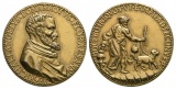 Medaille o.J.; vergoldetet Bronze, 21,20 g; Ø 34,8 mm